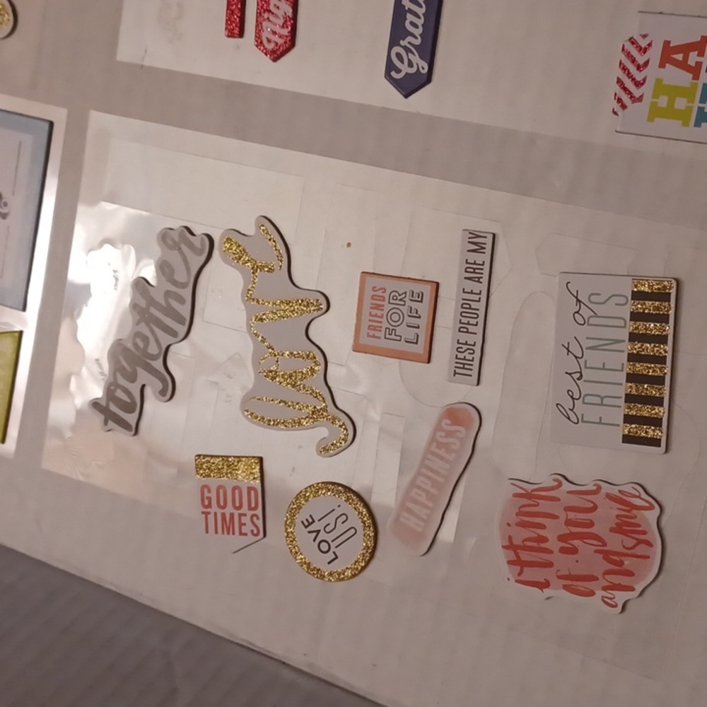 4/$60 Colorful Scrapbook Sticker Set - Incomplete - Picture 8 of 12